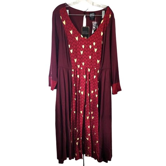Torrid Game of Thrones House of Dragons Midi Dress Plus Size 2X - Picture 4 of 6